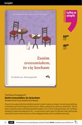 Empik - gazetka promocyjna Tom kultury: książki od środy 03.06 do wtorku 16.06 - strona 12