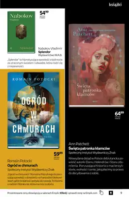 Empik - gazetka promocyjna Tom kultury: książki od środy 03.06 do wtorku 16.06 - strona 9