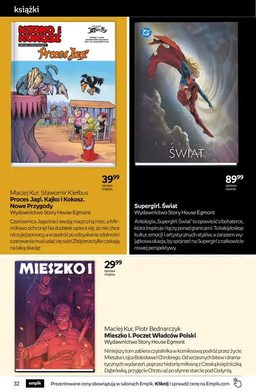 Empik - gazetka promocyjna Tom kultury: książki od środy 03.06 do wtorku 16.06 - strona 32