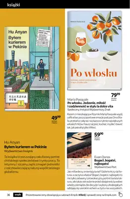 Empik - gazetka promocyjna Tom kultury: książki od środy 03.06 do wtorku 16.06 - strona 36
