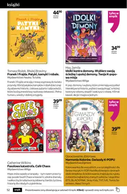 Empik - gazetka promocyjna Tom kultury: książki od środy 03.06 do wtorku 16.06 - strona 52
