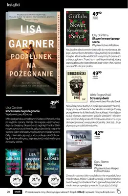 Empik - gazetka promocyjna Tom kultury: książki od środy 03.06 do wtorku 16.06 - strona 20
