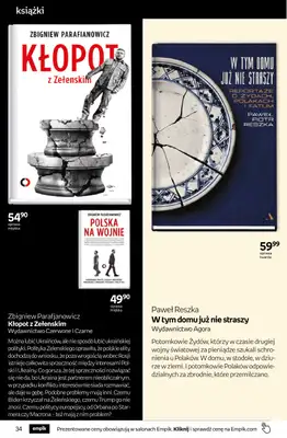Empik - gazetka promocyjna Tom kultury: książki od środy 03.06 do wtorku 16.06 - strona 34