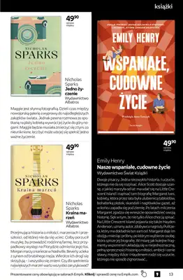 Empik - gazetka promocyjna Tom kultury: książki od środy 03.06 do wtorku 16.06 - strona 13