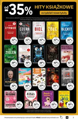 Empik - gazetka promocyjna Tom kultury: książki od środy 03.06 do wtorku 16.06 - strona 3