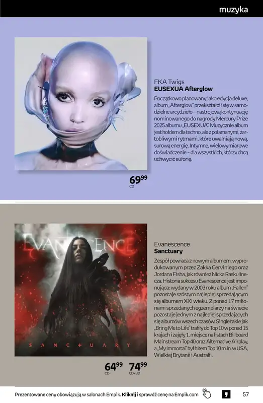 Empik - gazetka promocyjna Tom kultury: muzyka od środy 03.06 do wtorku 16.06 - strona 5