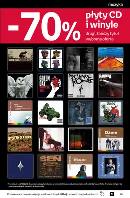 Empik - gazetka promocyjna Tom kultury: muzyka od środy 03.06 do wtorku 16.06 - strona 13