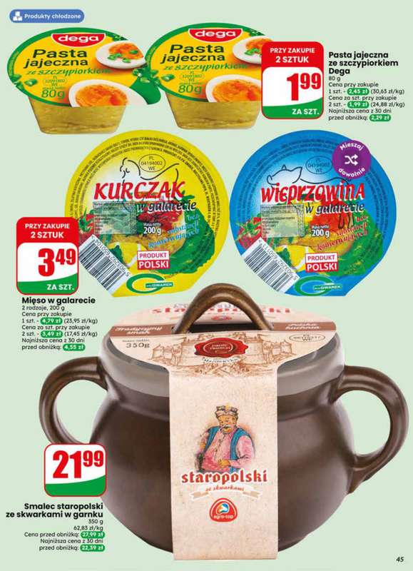 Dino - gazetka promocyjna Gazetka 23 / 2026 od środy 03.06 do wtorku 09.06 - strona 45