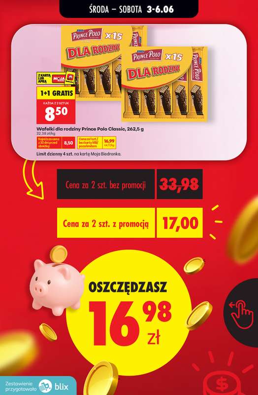 Biedronka - gazetka promocyjna Przeliczamy promocje! od środy 03.06 do soboty 06.06 - strona 5