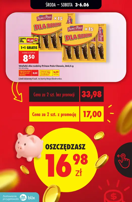 Biedronka - gazetka promocyjna Przeliczamy promocje! od środy 03.06 do soboty 06.06 - strona 5