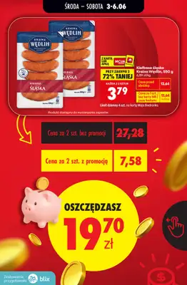 Biedronka - gazetka promocyjna Przeliczamy promocje! od środy 03.06 do soboty 06.06