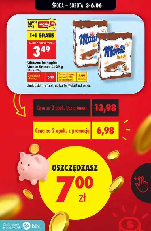 Biedronka - gazetka promocyjna Przeliczamy promocje! od środy 03.06 do soboty 06.06 - strona 9