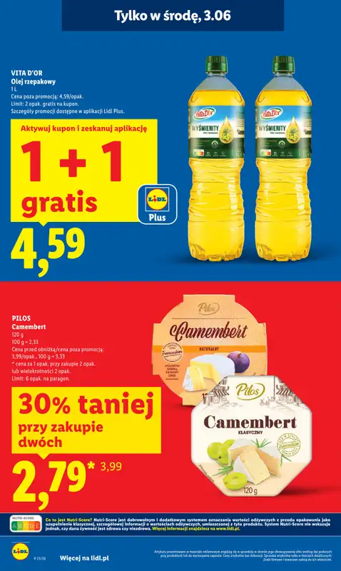 Lidl - gazetka promocyjna Oferta od poniedziałku od poniedziałku 01.06 do środy 03.06 - strona 6