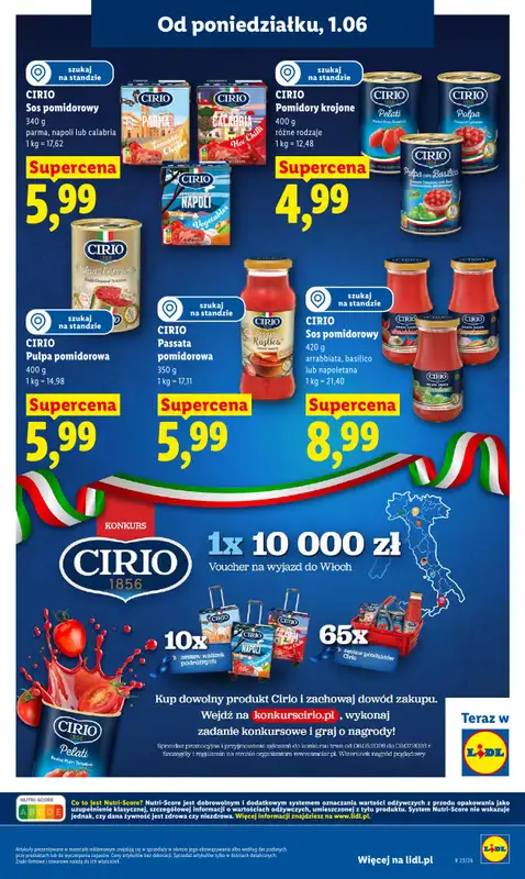 Lidl - gazetka promocyjna Oferta od poniedziałku od poniedziałku 01.06 do środy 03.06 - strona 57