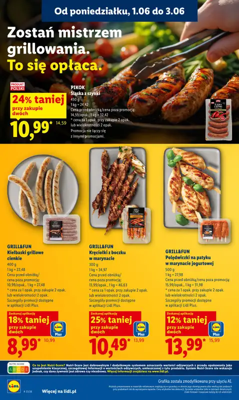 Lidl - gazetka promocyjna Oferta od poniedziałku od poniedziałku 01.06 do środy 03.06 - strona 70