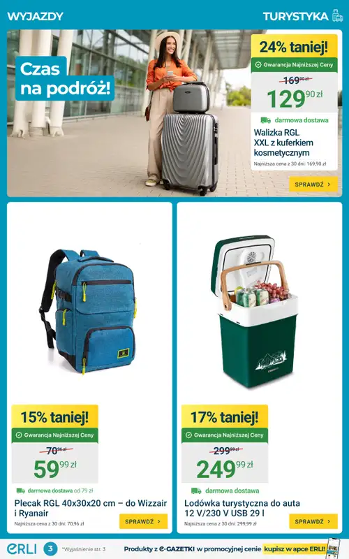 ERLI - gazetka promocyjna Sezonowe okazje tygodnia! od środy 03.06 do niedzieli 07.06 - strona 3