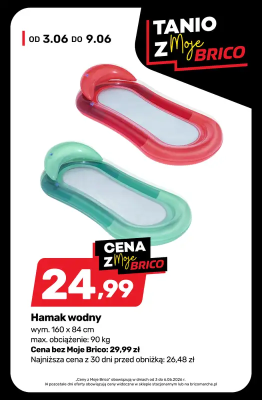 Bricomarche - gazetka promocyjna Rekreacja i wypoczynek od środy 03.06 do soboty 13.06 - strona 11