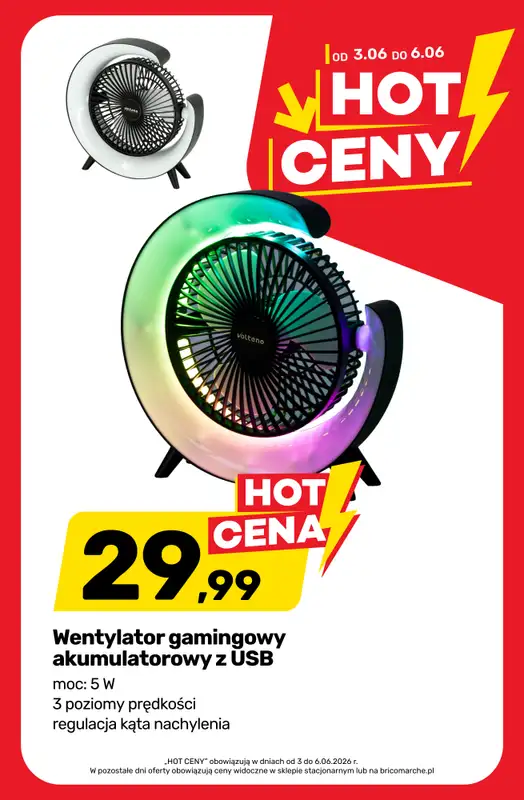 Bricomarche - gazetka promocyjna Rekreacja i wypoczynek od środy 03.06 do soboty 13.06 - strona 4