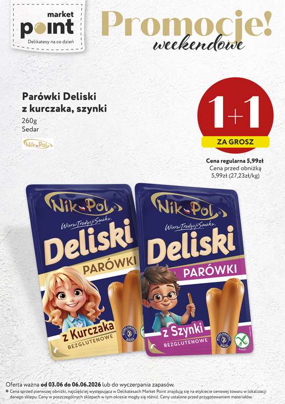 Market Point - gazetka promocyjna Promocje weekendowe od środy 03.06 do soboty 06.06 - strona 4