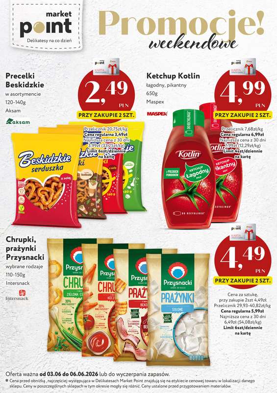 Market Point - gazetka promocyjna Promocje weekendowe od środy 03.06 do soboty 06.06 - strona 7
