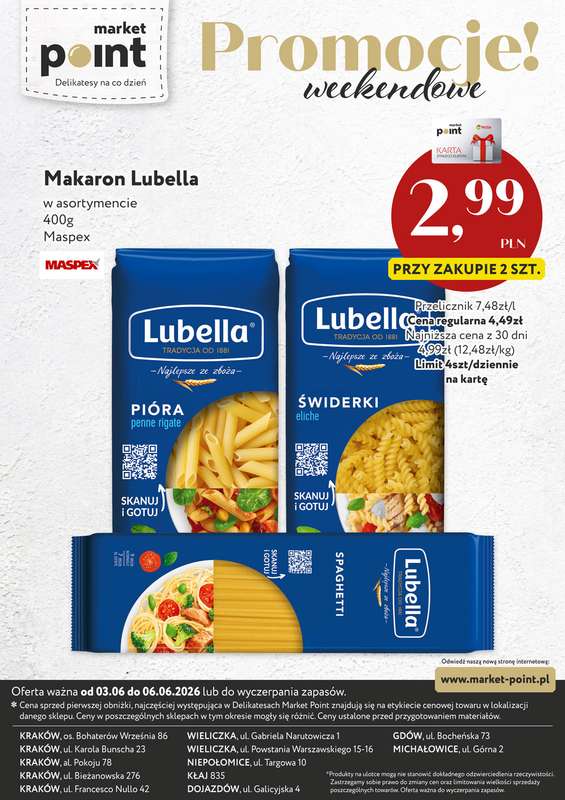 Market Point - gazetka promocyjna Promocje weekendowe od środy 03.06 do soboty 06.06 - strona 9