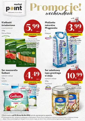 Market Point - gazetka promocyjna Promocje weekendowe od środy 03.06 do soboty 06.06 - strona 5