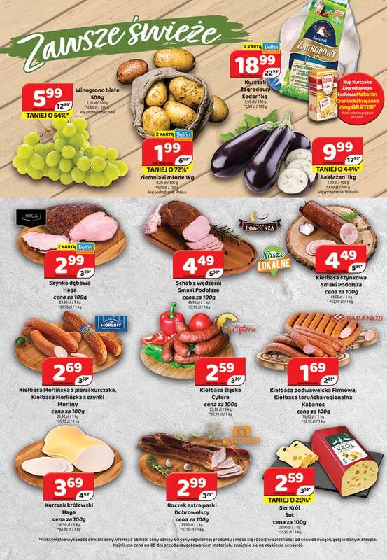 Delfin - gazetka promocyjna Gazetka od środy 03.06 do niedzieli 14.06 - strona 2