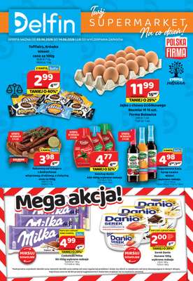 Delfin - gazetka promocyjna Gazetka od środy 03.06 do niedzieli 14.06