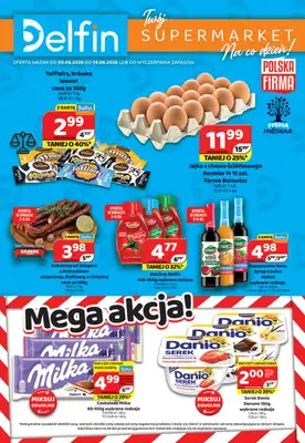 Delfin - gazetka promocyjna Gazetka od środy 03.06 do niedzieli 14.06