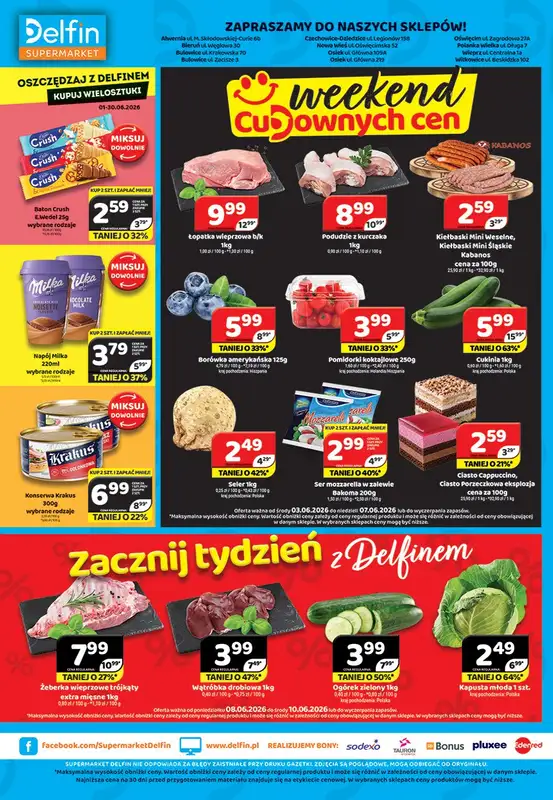 Delfin - gazetka promocyjna Gazetka od środy 03.06 do niedzieli 14.06 - strona 8