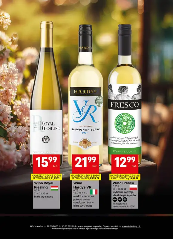 Delikatesy Centrum - gazetka promocyjna Gazetka alkoholowa od środy 03.06 do soboty 06.06 - strona 6