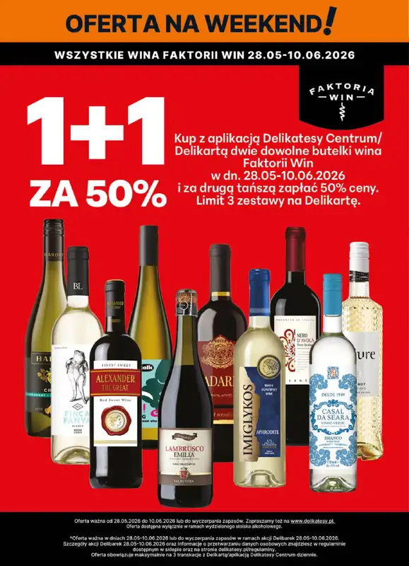 Delikatesy Centrum - gazetka promocyjna Gazetka alkoholowa od środy 03.06 do soboty 06.06 - strona 2
