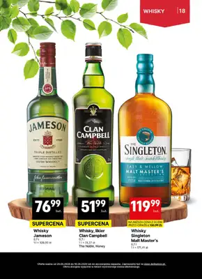 Delikatesy Centrum - gazetka promocyjna Gazetka alkoholowa od środy 03.06 do soboty 06.06 - strona 18
