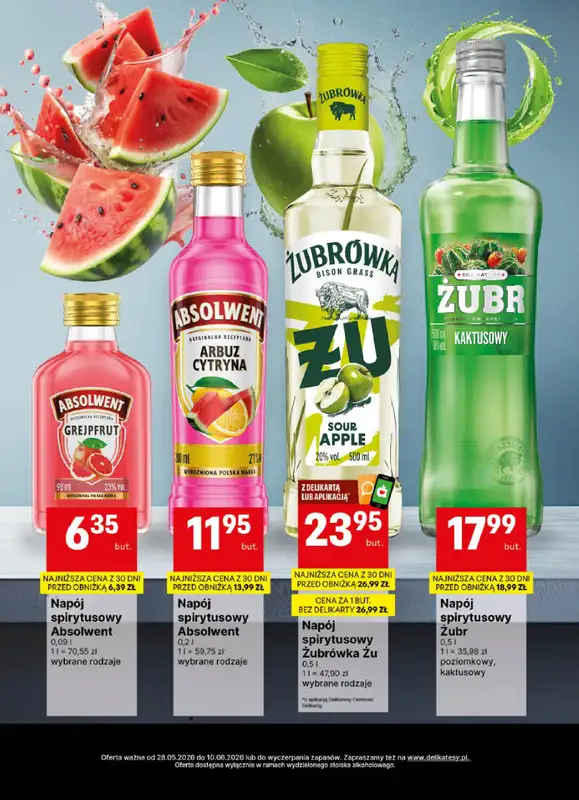 Delikatesy Centrum - gazetka promocyjna Gazetka alkoholowa od środy 03.06 do soboty 06.06 - strona 15
