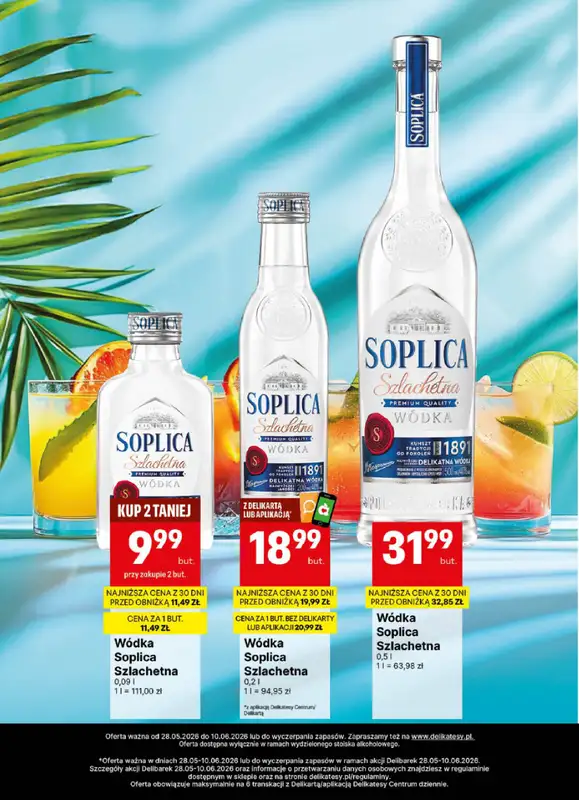 Delikatesy Centrum - gazetka promocyjna Gazetka alkoholowa od środy 03.06 do soboty 06.06 - strona 9