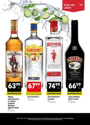 Delikatesy Centrum - gazetka promocyjna Gazetka alkoholowa od środy 03.06 do soboty 06.06 - strona 16
