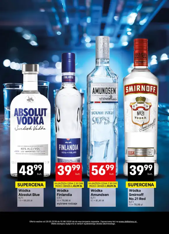 Delikatesy Centrum - gazetka promocyjna Gazetka alkoholowa od środy 03.06 do soboty 06.06 - strona 11