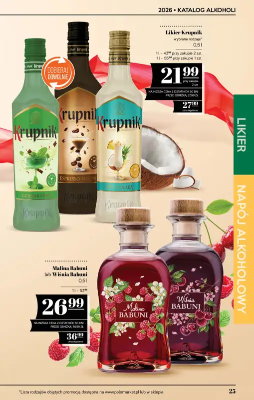 POLOmarket - gazetka promocyjna Katalog alkoholi  do środy 17.06 - strona 24