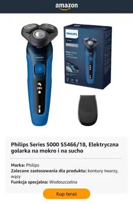Amazon - gazetka promocyjna Męskie golarki elektryczne w super cenach od środy 03.06  - strona 3