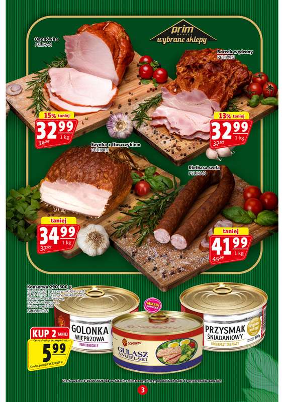 Prim Market - gazetka promocyjna Gazetka od piątku 05.06 do środy 10.06 - strona 3