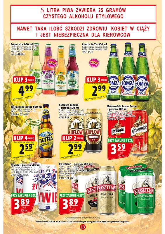 Prim Market - gazetka promocyjna Gazetka od piątku 05.06 do środy 10.06 - strona 13