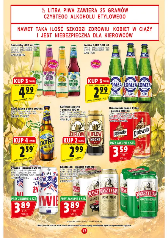 Prim Market - gazetka promocyjna Gazetka od piątku 05.06 do środy 10.06 - strona 13