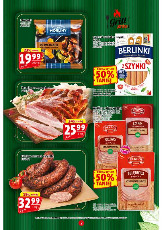 Prim Market - gazetka promocyjna Gazetka od piątku 05.06 do środy 10.06 - strona 2