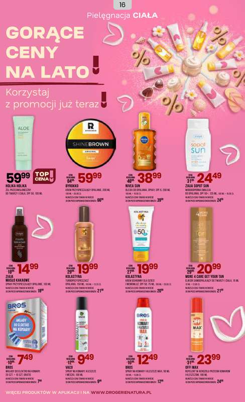 Drogerie Natura - gazetka promocyjna Gazetka od środy 03.06 do wtorku 16.06 - strona 16