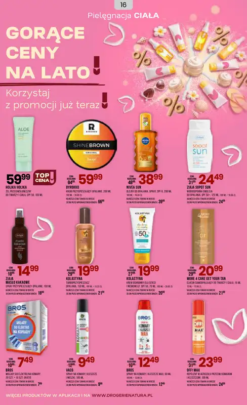 Drogerie Natura - gazetka promocyjna Gazetka od środy 03.06 do wtorku 16.06 - strona 16