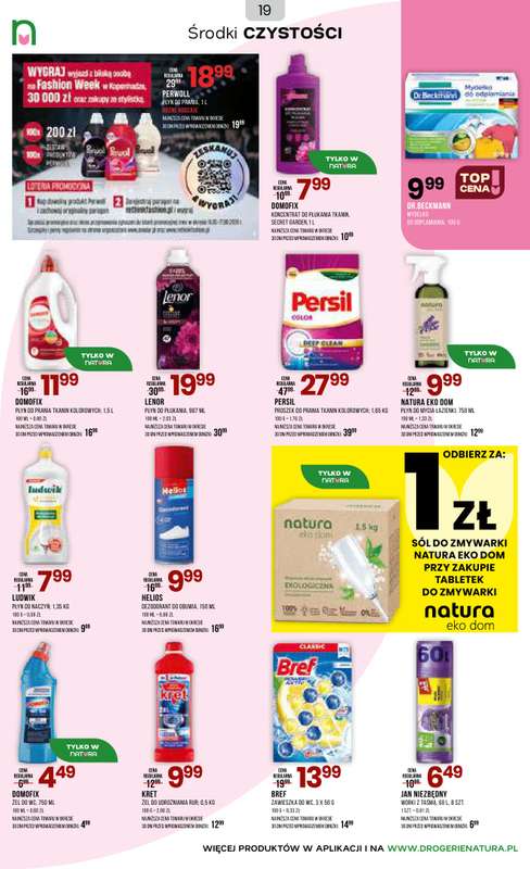 Drogerie Natura - gazetka promocyjna Gazetka od środy 03.06 do wtorku 16.06 - strona 19