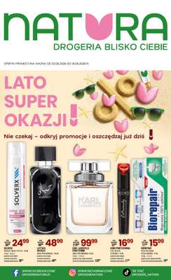 Drogerie Natura - gazetka promocyjna Gazetka od środy 03.06 do wtorku 16.06