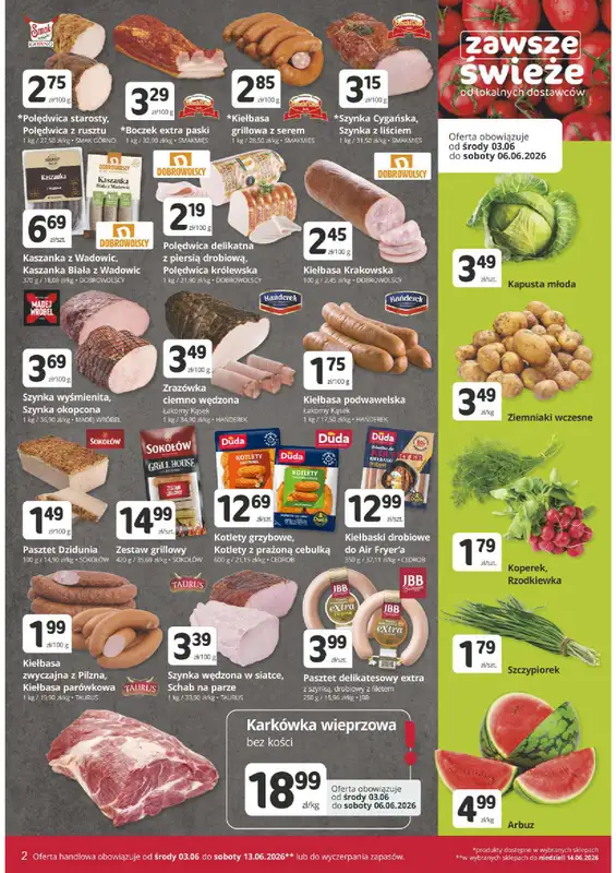 Marketvita - gazetka promocyjna Gazetka  do soboty 13.06 - strona 2