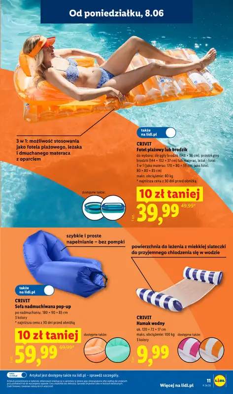 Lidl - gazetka promocyjna Katalog od poniedziałku 08.06 do soboty 13.06 - strona 11