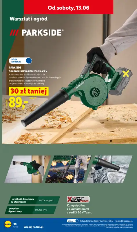 Lidl - gazetka promocyjna Katalog od poniedziałku 08.06 do soboty 13.06 - strona 44